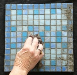 How To Grout Mosaic Tiles
